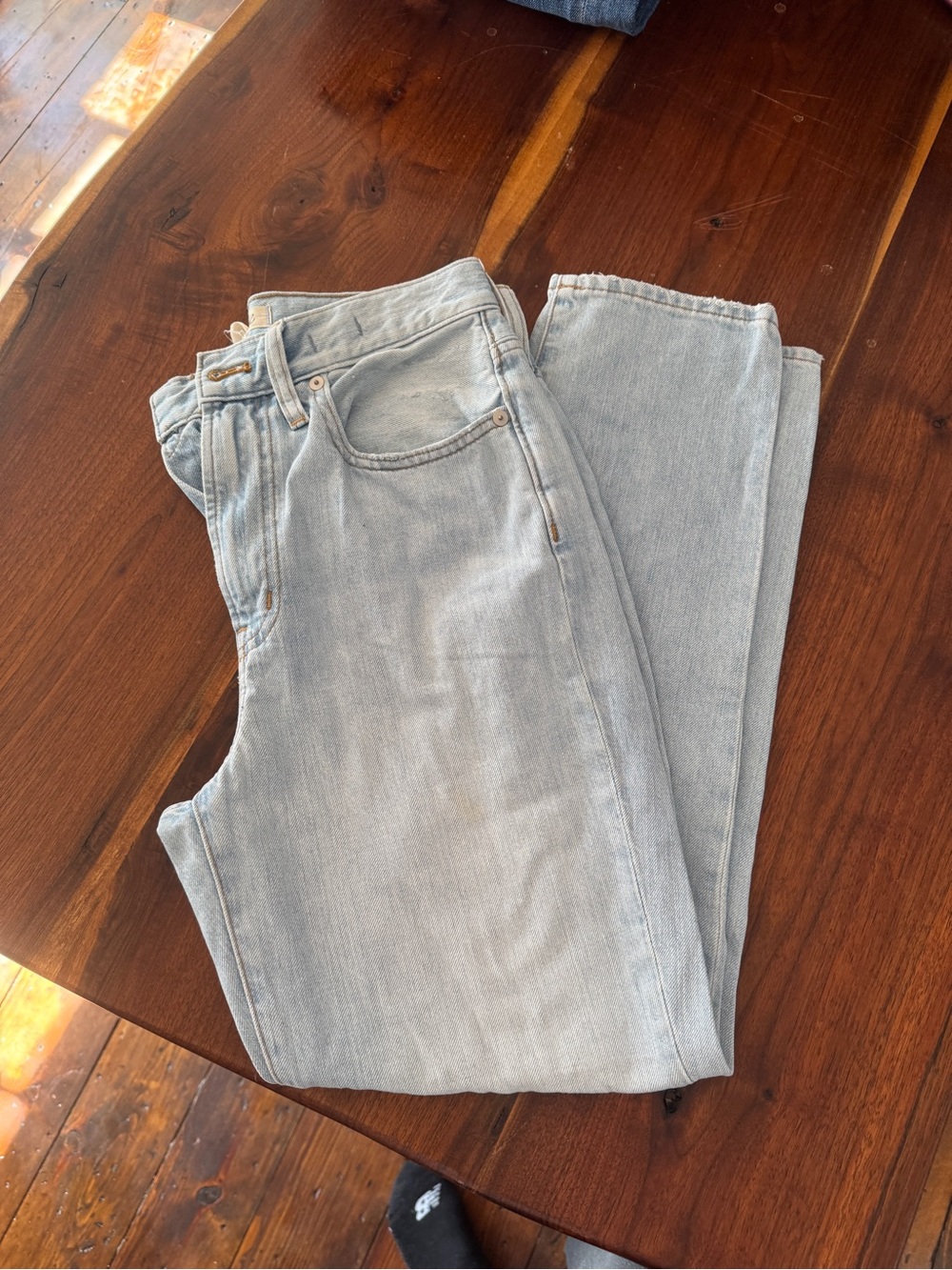 Madewell Light Wash Blue Jeans